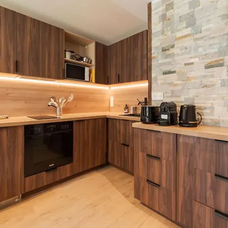 Lejlighed Sommet - Chaleureux | 5pax | | Vue Mont *